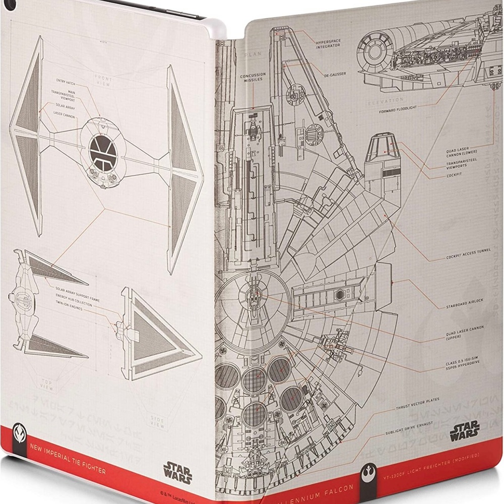 Amazon Fire 7 Tablets Case- Star Wars Millennium Falcon